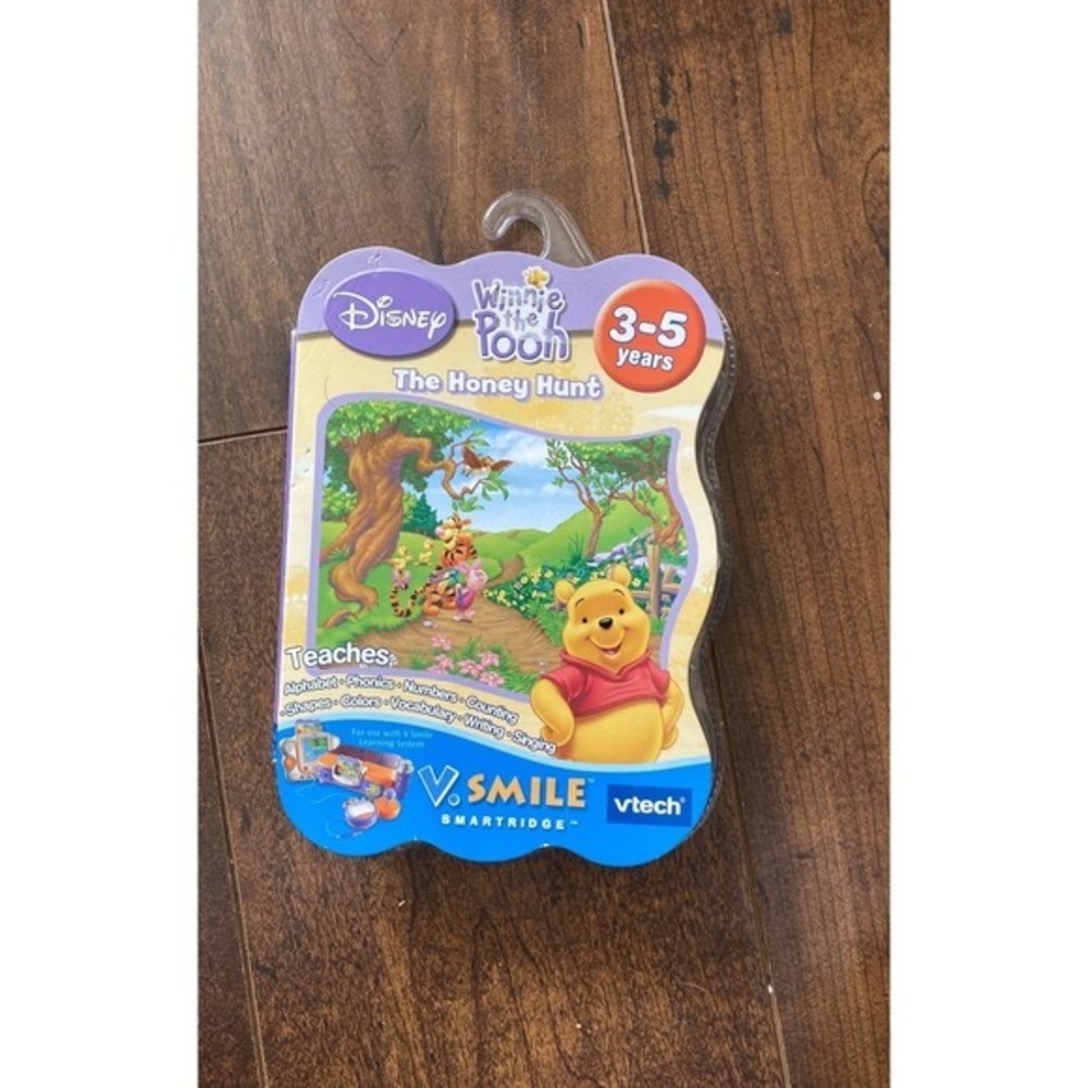 Vtech V.Smile Smartridge Disney Winnie the Pooh The Honey Hunt 80-092060-101 New